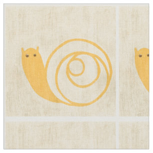 Tela Caracol amarillo en el fondo poner crema
