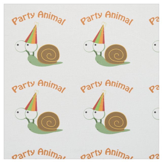 Tela Caracol animal Fiesta (Retal)