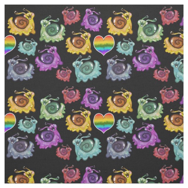 Tela Caracoles arcoiris (Retal)