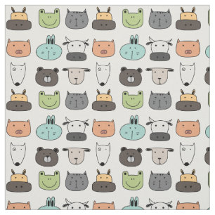 Tela - Caras de Animales