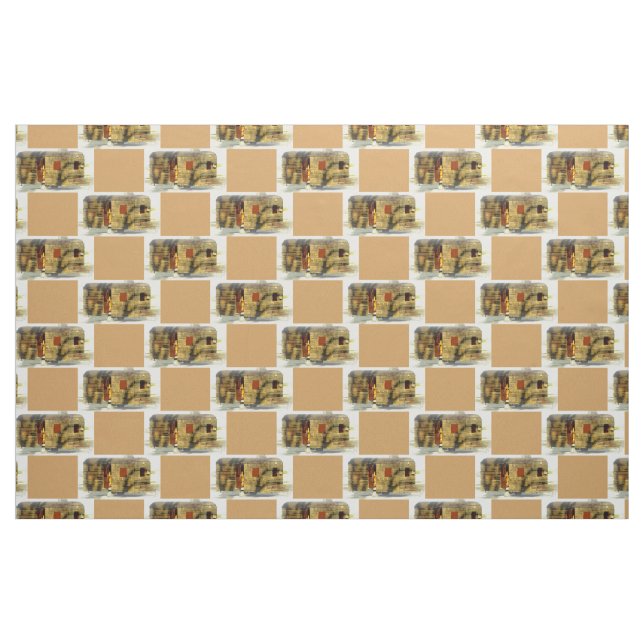 Tela Caravana gitana resistida Thunder_Cove cualquier ("Cuarto gordo" (fat quarter))