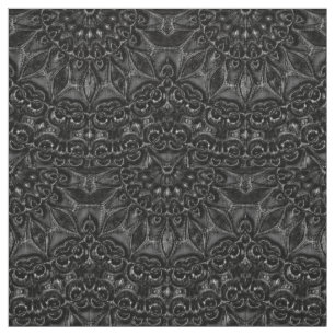 Tela Carbón Mandala