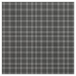 Tela Carbón negro Gray Tartán Placa