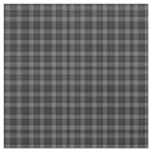 Tela Carbón negro Gray Tartán Placa