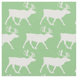 Tela Caribou Silhouettes Green Baby