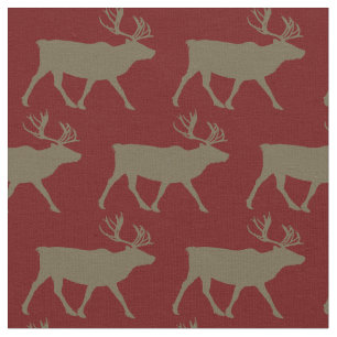 Tela Caribou Silhouettes Red