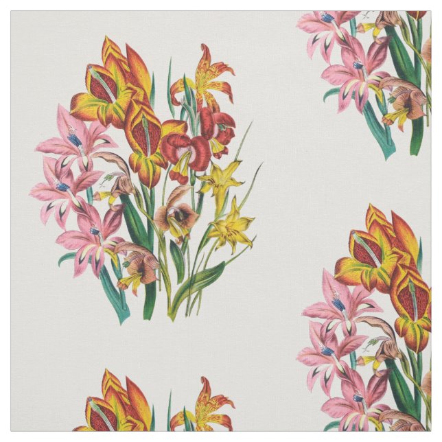 Tela Carnaval de flores (Retal)