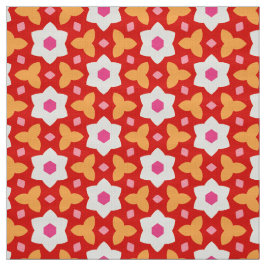 Tela CARNAVAL - Flor Botánica Geométrica Cute Floral