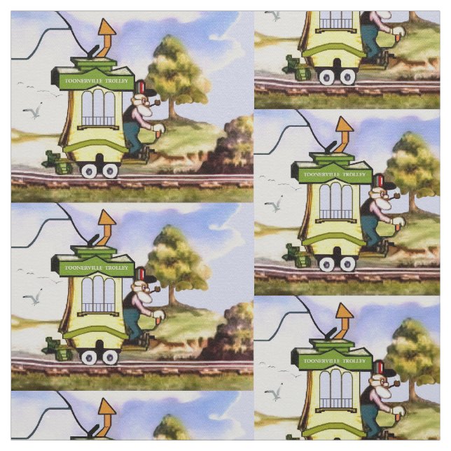 Tela Carretilla de Toonerville (Retal)