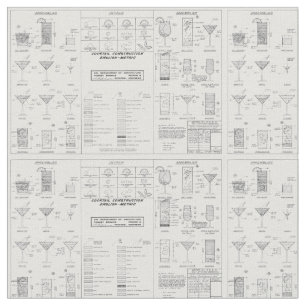 Tela Carta/USDA de la construcción del cóctel