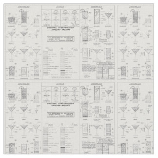 Tela Carta/USDA de la construcción del cóctel