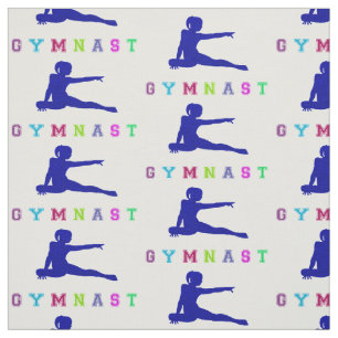 Tela Cartas coloridas de gimnasta