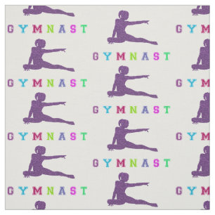 Tela Cartas coloridas de gimnasta