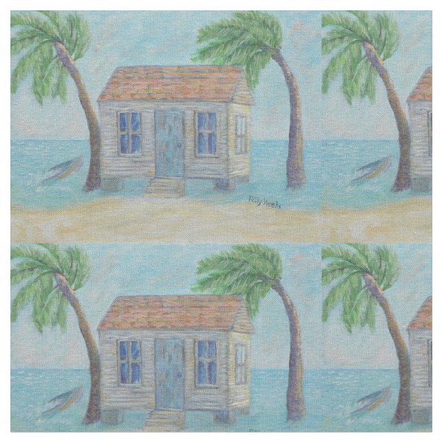 TELA CASA VIEJA DE LA CONCHA DE KEY WEST (De cerca)