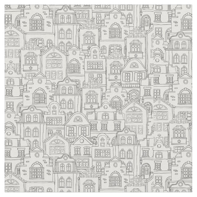 Tela Casas urbanas - Casas vecinales (De cerca)