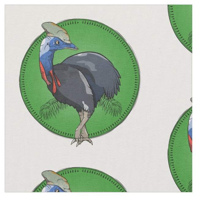 Tela Cassowary (De cerca)