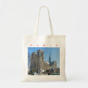 Tela Catedral de Notre Dame de París con bolso de tetas