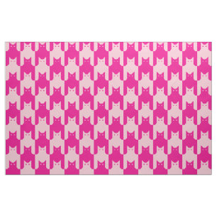 Tela Catstooth rosado