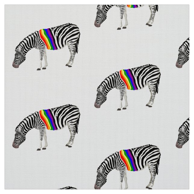 Tela Cebra de LGBT (Retal)