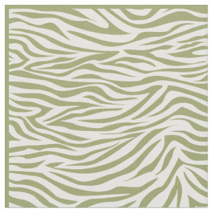 Tela Cebra de Safari Verde