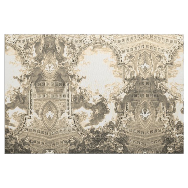 Tela Ceiling Chiesa del Gesù de oro - Battista Gaulli - (Yarda)