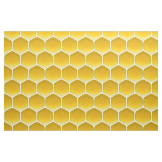 Tela Celda Trompe L'oeil Honeycomb de impresión grande  ("Cuarto gordo" (fat quarter))
