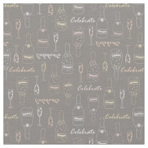 Celebraciones de champán en gris