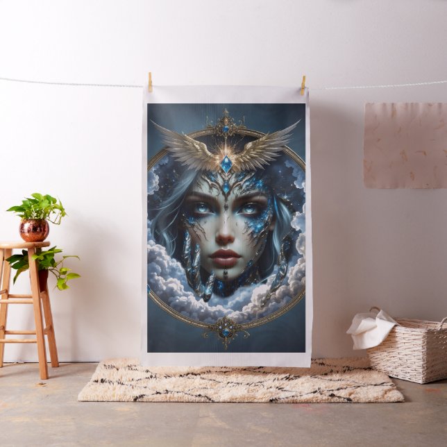 Tela Celestia – Guardiana del Cielo Interminable.  (In Situ)