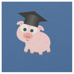Tela Cerdo de graduación