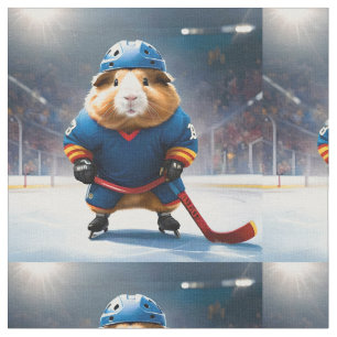 Tela Cerdo de Guinea de hockey sobre hielo,