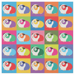 Tela Cerdos de Pop Art Guinea