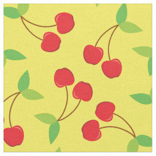 Tela Cerezas Dulces Frutas Cerezas Cocina