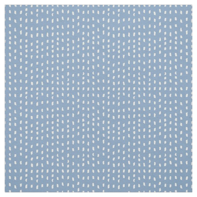 Tela Chambray Blue Rustic Dash Paint Texture (Retal)