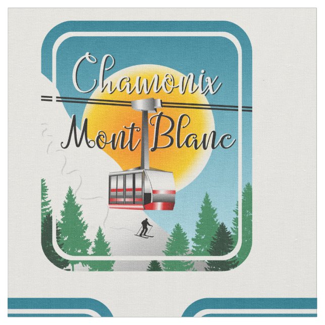 Tela Chamonix Mont Blanc Francia (De cerca)