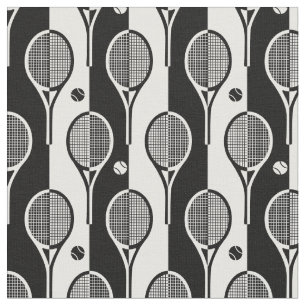 Tela Chaquetas de tenis blancas y negras XL