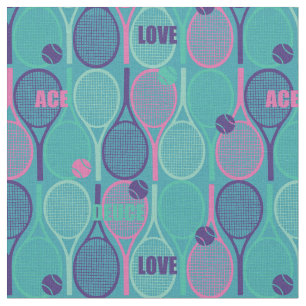 Tela Chaquetas de tenis con fondo de minoría