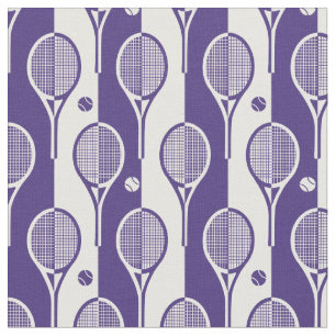 Tela Chaquetas de tenis púrpura y blancas (Yang Yang) 