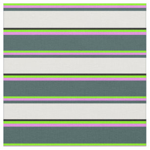 Tela Chartreuse, violeta, gris pizarra oscuro, blanco y
