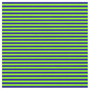 Tela Chartreuse y franjas de color azul oscuro