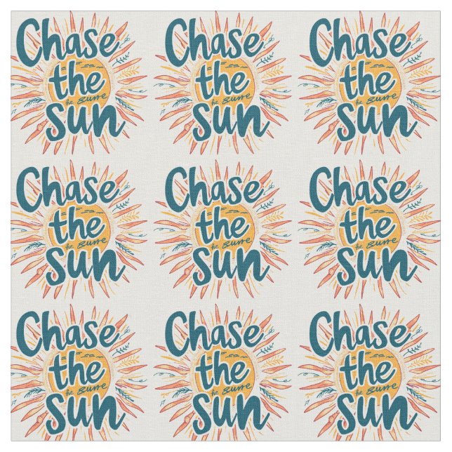 Tela Chase the Sun (De cerca)