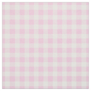 Tela Cheque de Gingham rosa pálido