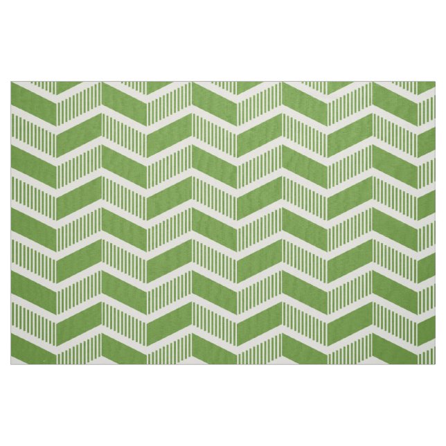 Tela Chevras paso a paso - Aguacate verde ("Cuarto gordo" (fat quarter))