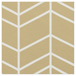 Tela Chevron Gold Herringbone