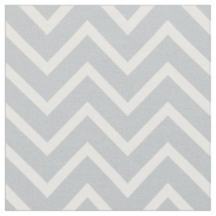 Tela Chevron gris y blanco simple clásico