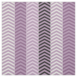 Tela Chevron púrpura abigarrado femenino raya el modelo
