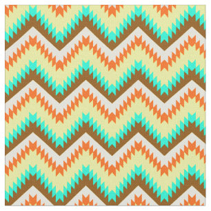 Tela Chevrons coloridos Zig Zag