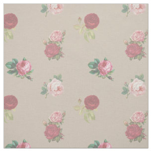Tela Chic de Rosas Florales por Yarda