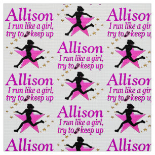 Tela CHICA bonito PINK RUNNER TEJIDO PERSONALIZADO