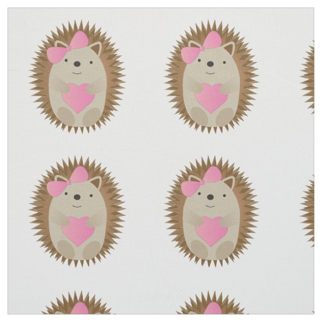 Tela Chica Cute Hedgehog (Retal)