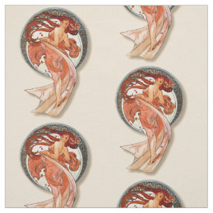 Tela Chica de baile hermoso de Nouveau del arte retro